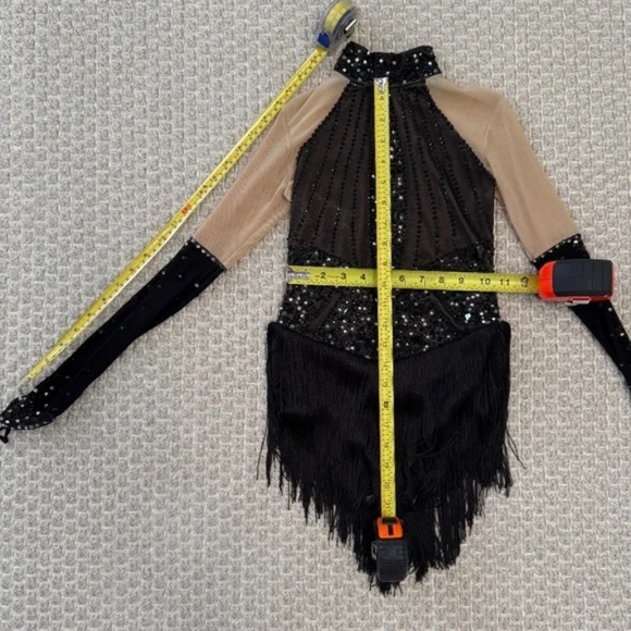 Custom Figure Skating Competition Dress - Girls Size 11/12 - Picture 16 of 16